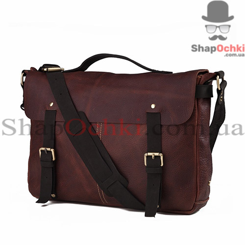Сумка чоловіча Tiding Bag G9957,  шкіра,  коричнева