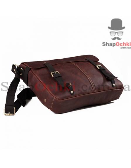 Сумка чоловіча Tiding Bag G9957, шкіра, коричнева