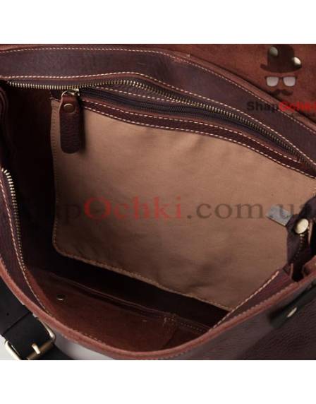Сумка чоловіча Tiding Bag G9957, шкіра, коричнева