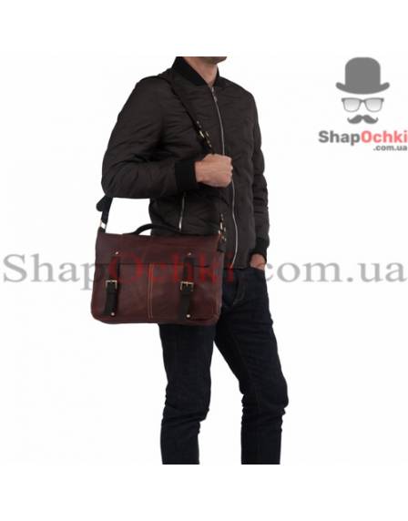 Сумка чоловіча Tiding Bag G9957, шкіра, коричнева