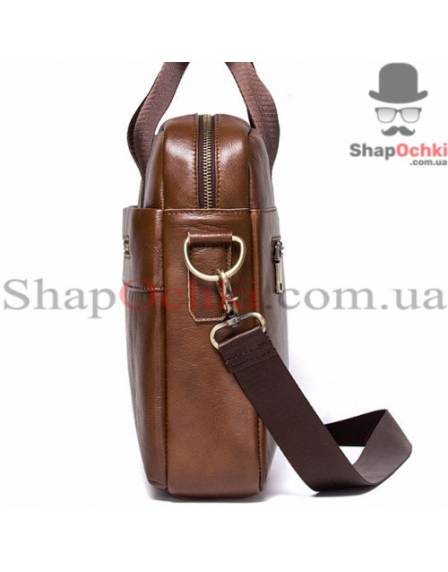 Сумка чоловіча Bexhill Bx1279C, шкіра, коричнева