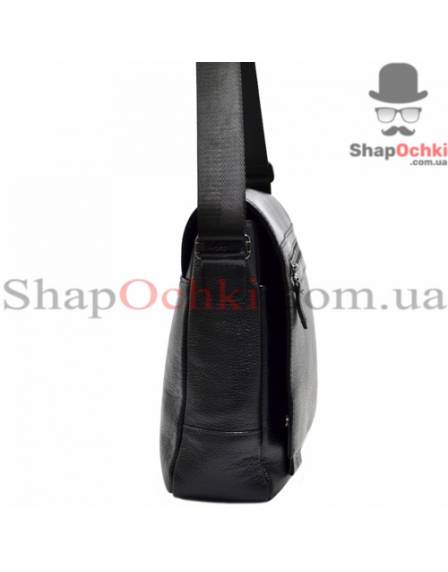 Портфель чоловічий BOND, 1108-281, шкіра, чорний