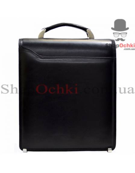 Портфель мужской Desisan, 5009-1, кожа, черный