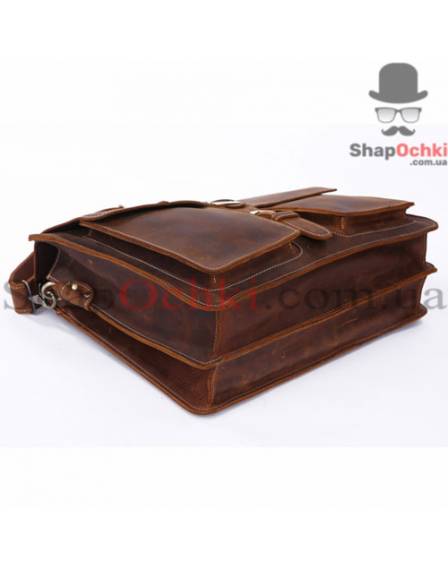 Портфель чоловічий Tiding Bag 7164R, шкіра, коричневий
