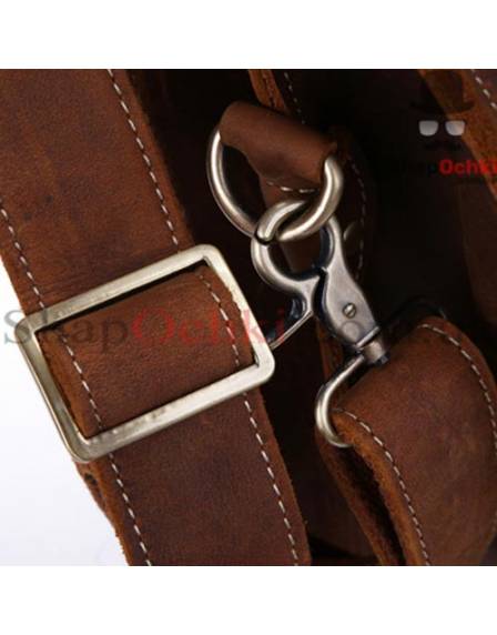 Портфель чоловічий Tiding Bag 7164R, шкіра, коричневий