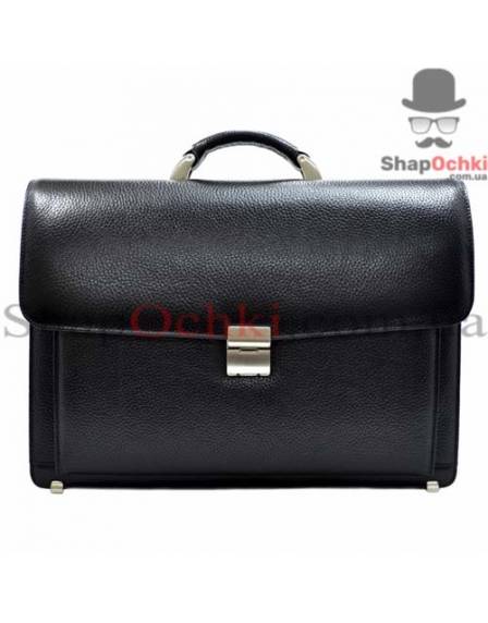 Портфель мужской Desisan, 217-011, кожа, черный