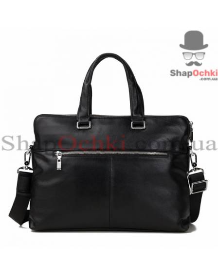 Сумка чоловіча Tiding Bag M5861-3A, шкіра, чорна