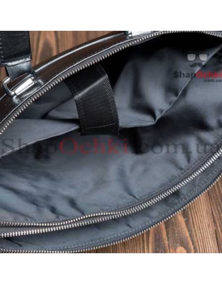 Сумка чоловіча Tiding Bag M5861-3A, шкіра, чорна