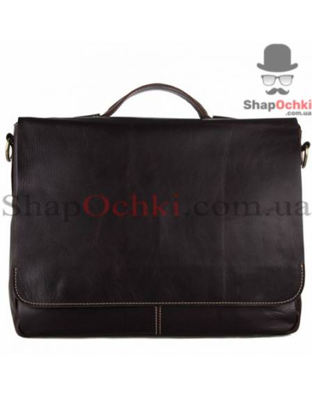 Сумка мессенджер мужская Tiding Bag 7108Q, кожа, шоколад