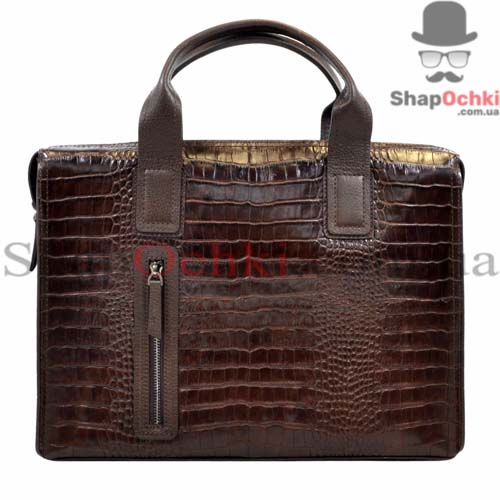 Портфель чоловічий Desisan,  6017-19,  шкіра,  коричневий