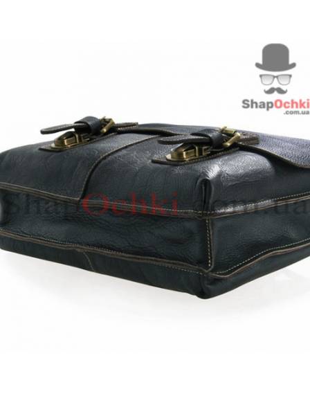 Портфель чоловічий Tiding Bag 7090A, шкіра, чорний