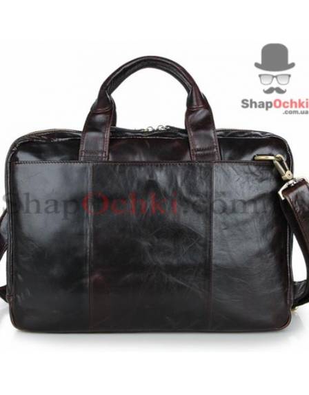 Сумка мужская Tiding Bag 7092-3C, кожа, коричневая