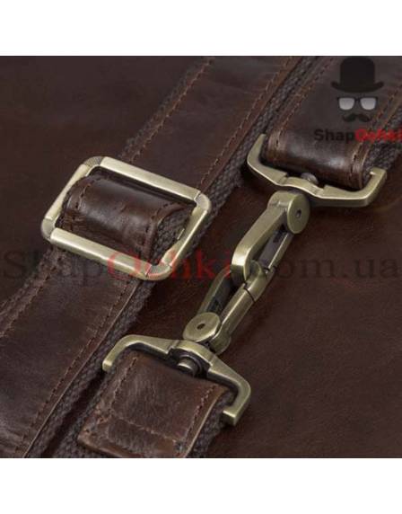 Сумка мужская Tiding Bag 7092-3C, кожа, коричневая