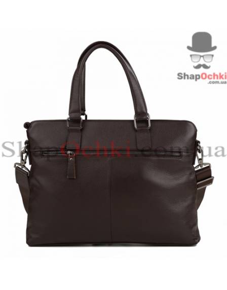 Сумка мужская Tiding Bag M38-6901-3C, кожа, шоколад