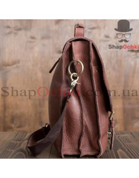 Портфель чоловічий Tiding Bag GA2095B, шкіра, коричневий
