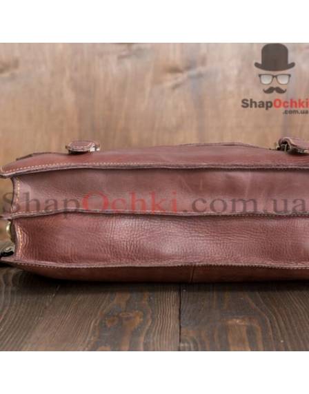 Портфель чоловічий Tiding Bag GA2095B, шкіра, коричневий