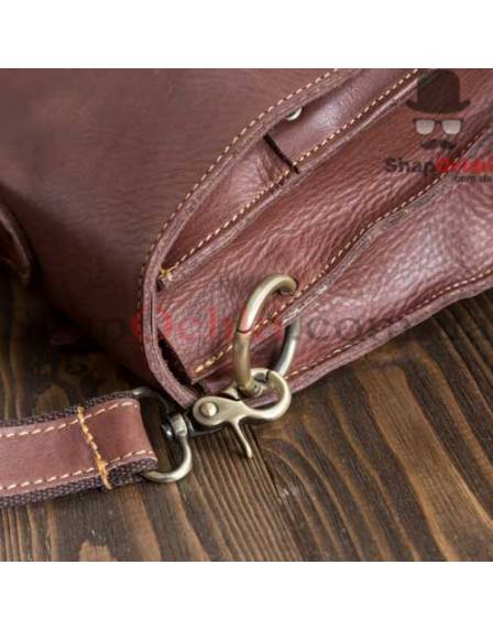 Портфель чоловічий Tiding Bag GA2095B, шкіра, коричневий