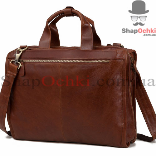 Сумка чоловіча Tiding Bag 7243C,  шкіра,  сіро-коричнева