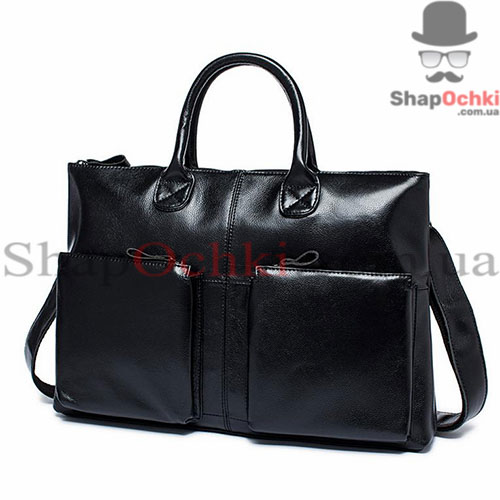 Сумка чоловіча Tiding Bag 7241A,  шкіра,  колір чорний