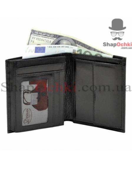 Портмоне чоловіче Desisan, 112-1, шкіра, чорне
