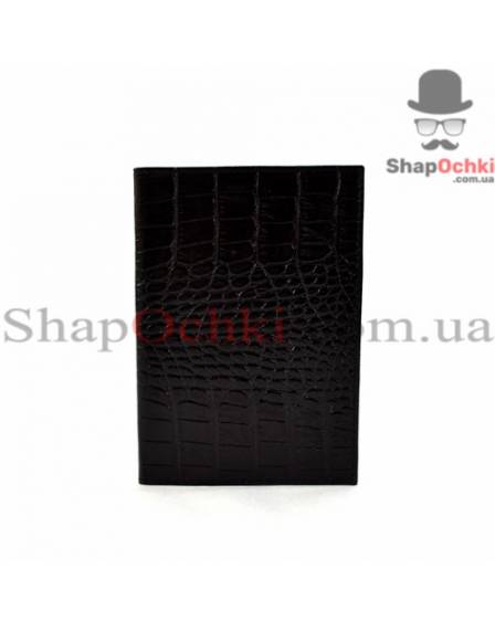 Обкладинка для документів Canpellini, 003-2, шкіра, чорна