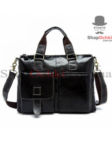 Сумка чоловіча Tiding Bag 7264A-1, шкіра, шоколад