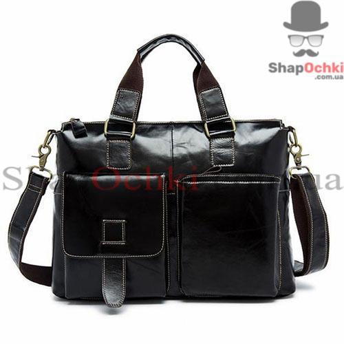 Сумка чоловіча Tiding Bag 7264A-1,  шкіра,  шоколад