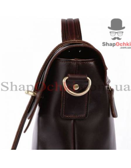 Портфель мужской Tiding Bag 7082С, кожа, темно-коричневый