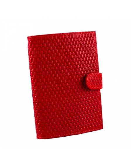 Обложка для документов Dekol, PP-7760p, кожа, красная