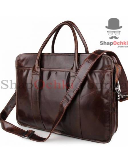 Сумка чоловіча Jasper&Maine 7321C, шкіра, колір коричневий