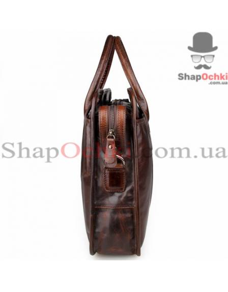 Сумка чоловіча Jasper&Maine 7321C, шкіра, колір коричневий