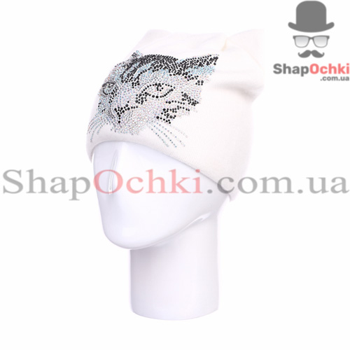 Шапка женская Odyssey,  Cat,  белая