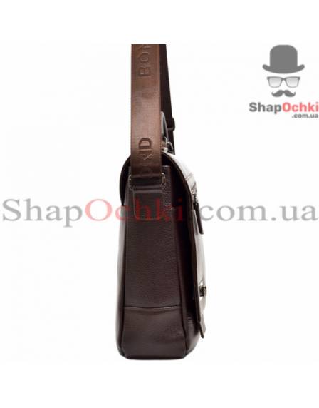 Портфель чоловічий BOND, 1109-286, шкіра, коричневий
