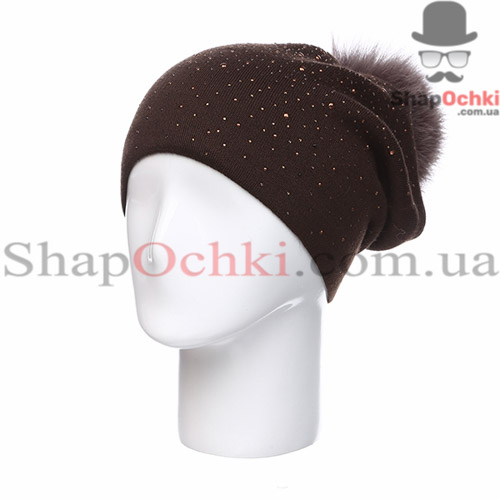 Шапка женский Leks,  Голд,  шоколад
