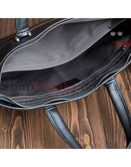 Сумка мужская Tiding Bag M5839-3A, кожа, черная