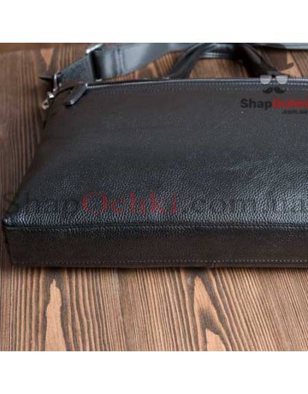 Сумка мужская Tiding Bag M5839-3A, кожа, черная