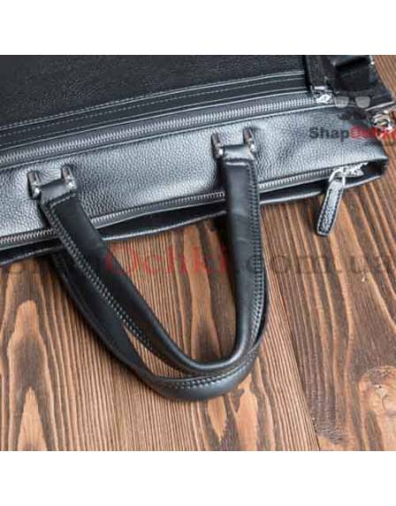 Сумка мужская Tiding Bag M5839-3A, кожа, черная