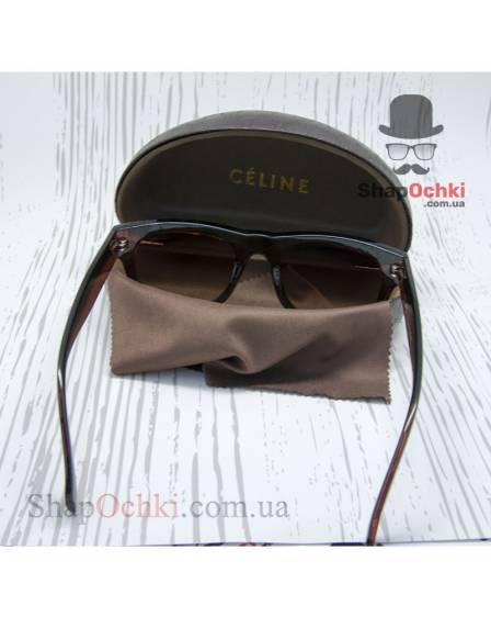 Окуляри сонцезахисні Celine 41046, коричневі