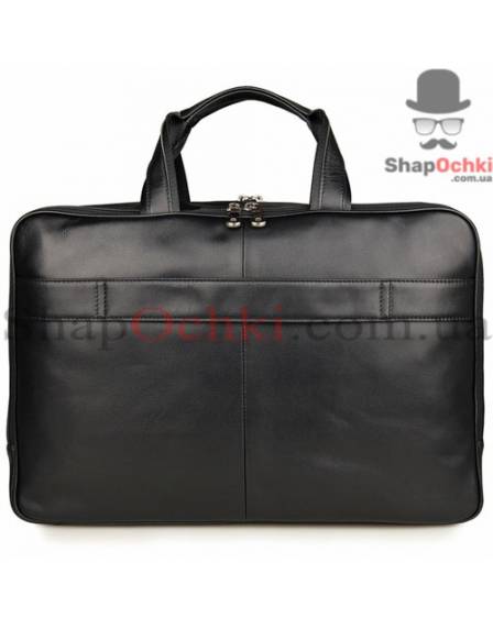 Сумка чоловіча Jasper&Maine 7289A, шкіра, чорна