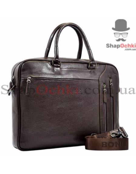 Портфель чоловічий BOND, 1095-286, шкіра, коричневий