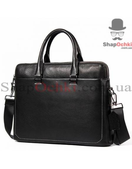 Сумка чоловіча Tiding Bag NM 17-9020-6A, кожа, колір чорний