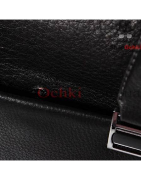 Сумка чоловіча Tiding Bag NM 17-9020-6A, кожа, колір чорний
