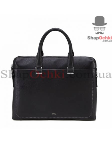Сумка чоловіча Tiding Bag NM 17-9020-6A, кожа, колір чорний