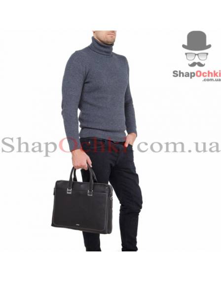 Сумка чоловіча Tiding Bag NM 17-9020-6A, кожа, колір чорний