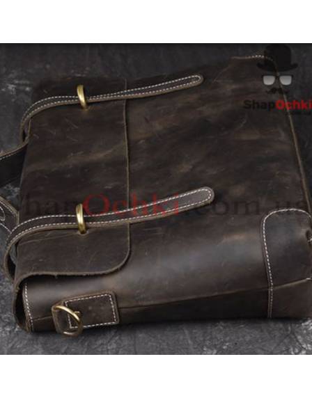 Портфель чоловічий Tiding Bag X1009-1, шкіра, темно-коричневий