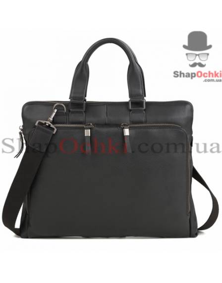 Сумка мужская Tiding Bag M47-21557-2A, кожа, черная