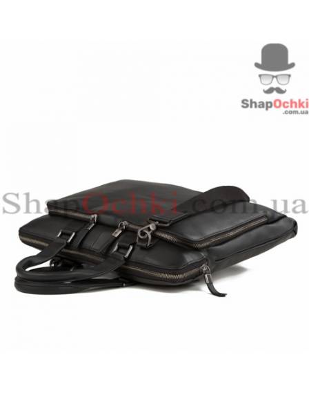 Сумка мужская Tiding Bag M47-21557-2A, кожа, черная