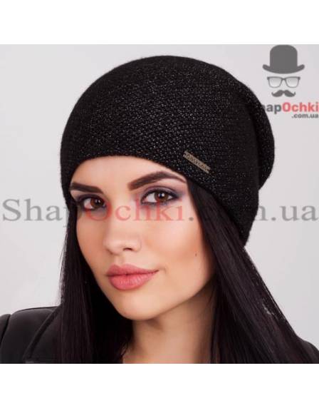 Шапка женская Caskona, Chloe, черная