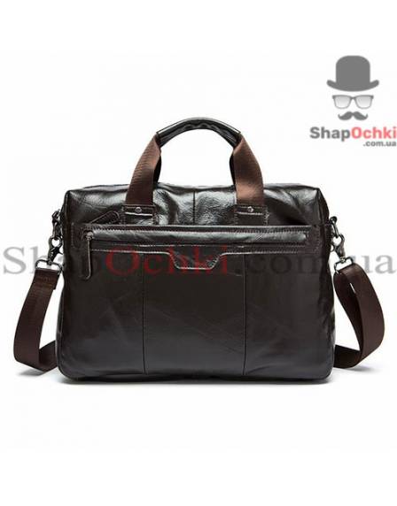 Сумка мужская Bexhill BX8013, кожа, коричневая