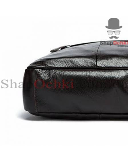Сумка мужская Bexhill BX8013, кожа, коричневая